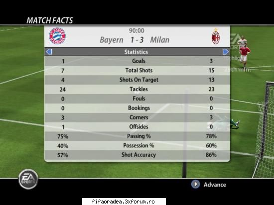 Etapa 2 --==02.01<->05.01==-- - Bayern Munchen 1 vs 3 ACMilan - Serie A3