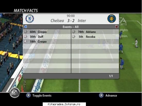 Etapa 3 --==02.01<->05.01==-- - Chelsea Londra 3 vs 2 Inter Milano - Serie B2