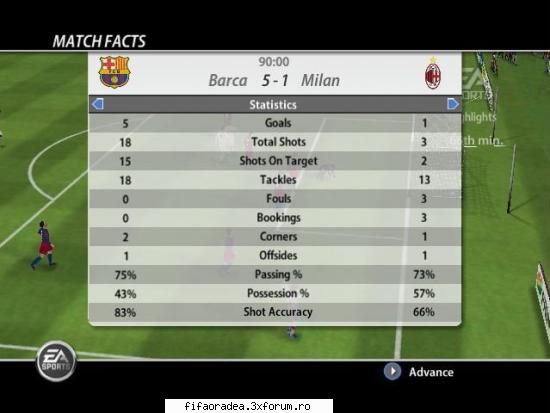 Etapa 3 --==05.01<->08.01==-- - FC Barcelona 5-1 AC Milan 4 Eto'o 1 Shevchenko 1 - Serie A2