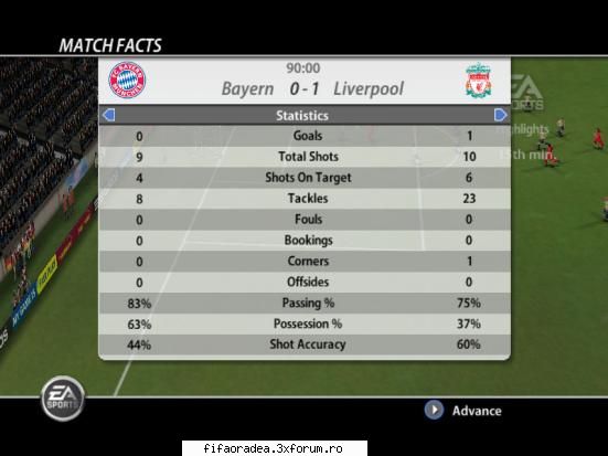 Etapa a 1-a - Liverpool 1 -0 Bayern Munchen Cisse - Serie A1