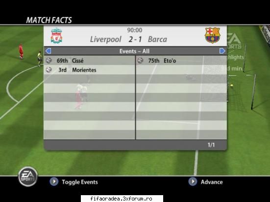 Etapa a 5-a - liverpool 2-1 barcelona - Serie A2