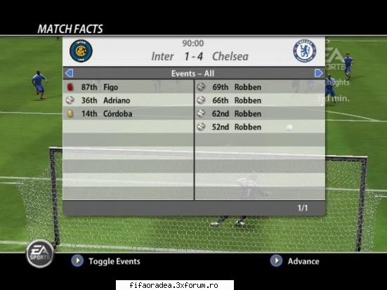 Etapa a 7-a - chiochi07 dinamooradea INTER MILANO-CHELSEA LODRA - Serie A1